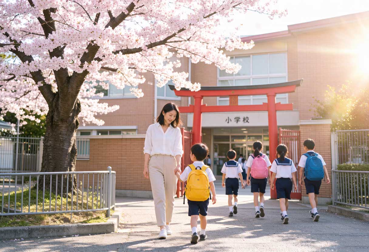 日本学校入学
