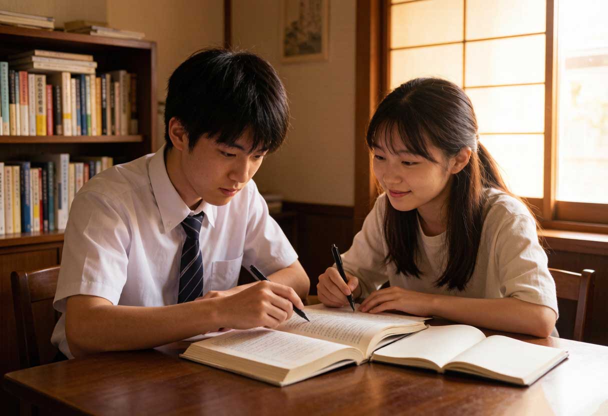 高校での受験準備